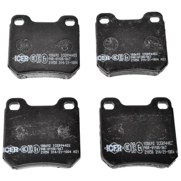 Plăcuțe de frână Icer 180692 spate/ disk photo 1 Plăcuțe de frână Icer 180692 spate/ disk photo 1