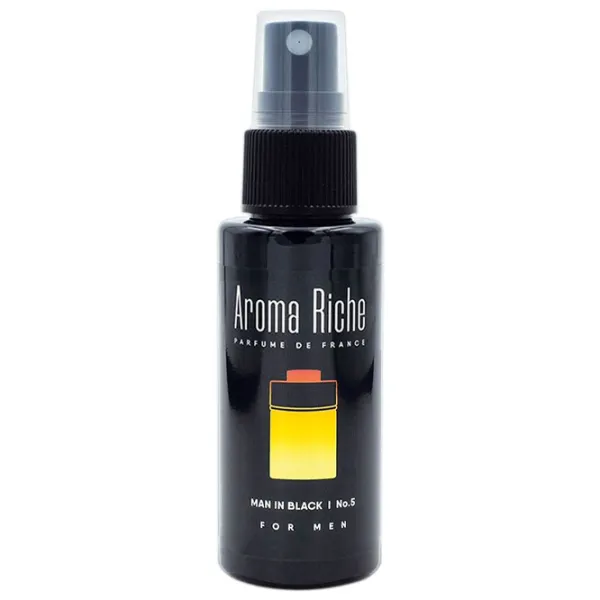 Aromatizator auto Aroma Riche ARS-5 Man in Black/ 50 ml/ spray photo 1 Aromatizator auto Aroma Riche ARS-5 Man in Black/ 50 ml/ spray photo 1