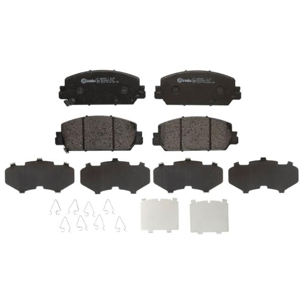 Тормозные колодки Brembo P 28 098 передние/ дисковые photo 1