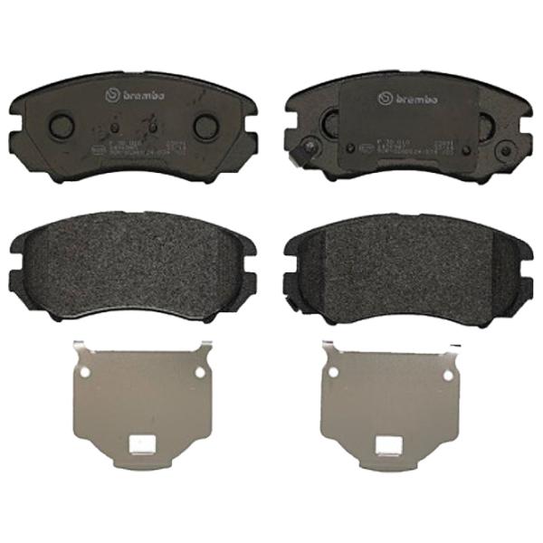 Тормозные колодки Brembo P 30 018 передние/ дисковые photo 1