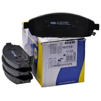 Plăcuțe de frână Icer 181713 față/ disk