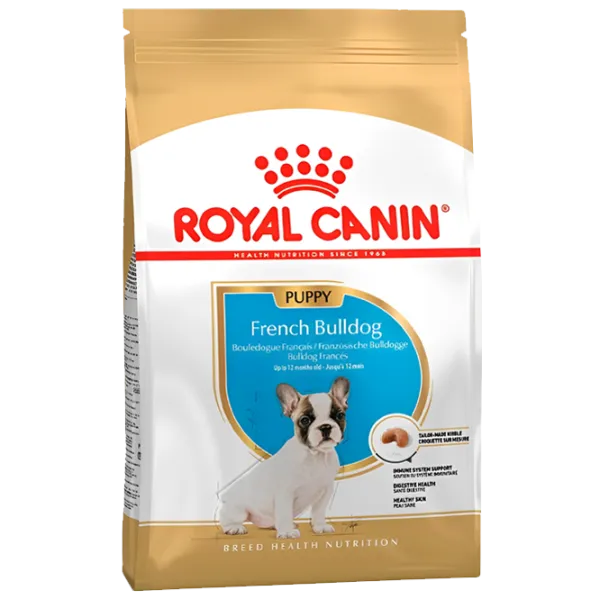 Hrană pentru câini uscată Royal Canin French Bulldog Puppy 27824-001 3 kg/ Pasăre photo 1