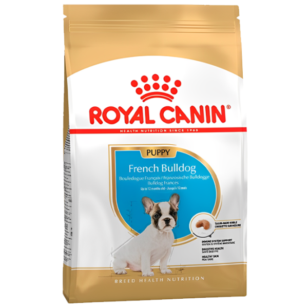 Hrană pentru câini uscată Royal Canin French Bulldog Puppy 27824-001 3 kg/ Pasăre photo 1