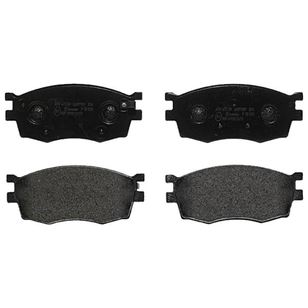 Тормозные колодки Brembo P 30 026 передние/ дисковые photo 1