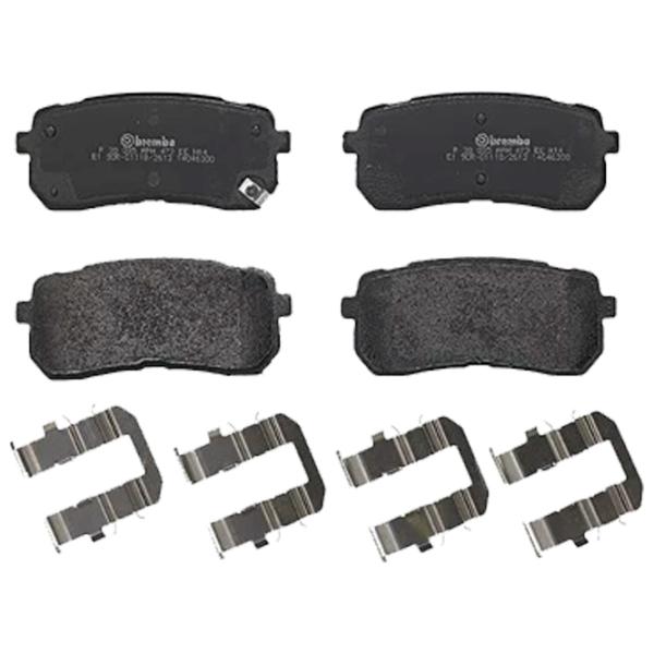 Тормозные колодки Brembo P 30 035 задние/ дисковые photo 1 Тормозные колодки Brembo P 30 035 задние/ дисковые photo 1