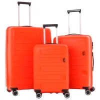 Чемодан CCS 5236 Set 105л/ Оранжевый