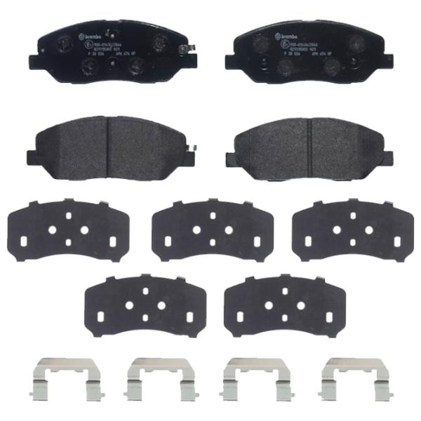 Тормозные колодки Brembo P 30 036 передние/ дисковые photo 1