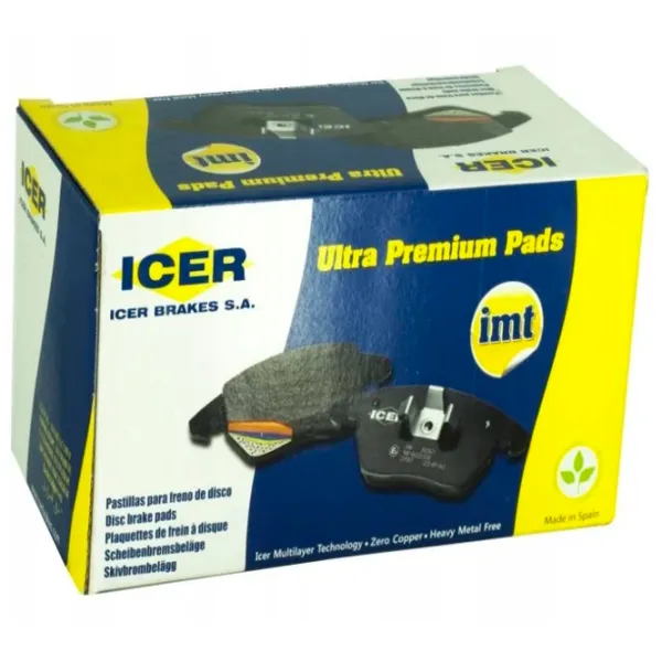 Plăcuțe de frână Icer 141192 spate/ disk photo 1