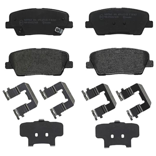 Тормозные колодки Brembo P 30 063 задние/ дисковые photo 1 Тормозные колодки Brembo P 30 063 задние/ дисковые photo 1