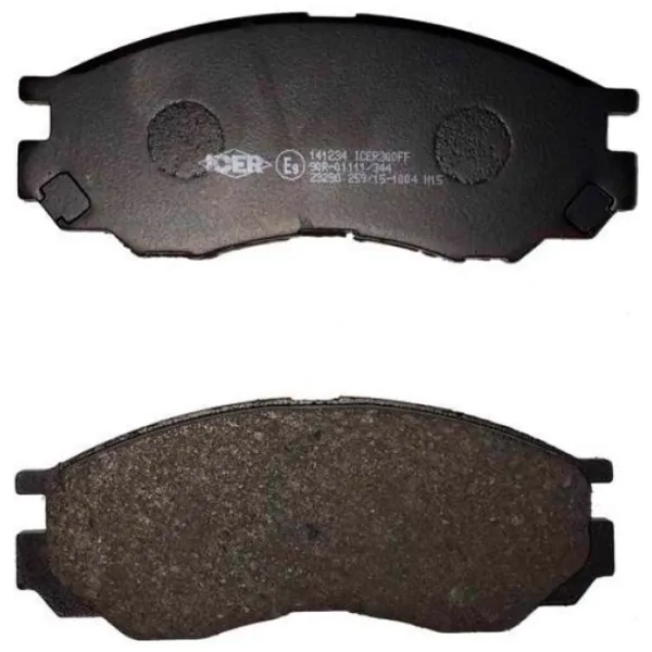 Тормозные колодки Icer 141234 передние/ дисковые photo 1