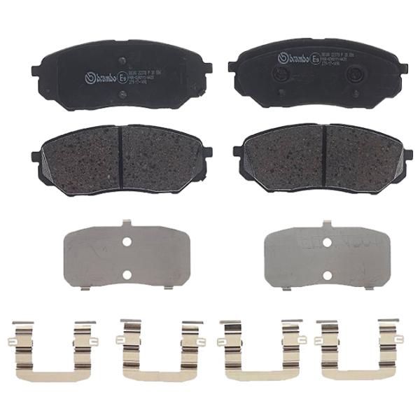 Тормозные колодки Brembo P 30 086 передние/ дисковые photo 1 Тормозные колодки Brembo P 30 086 передние/ дисковые photo 1