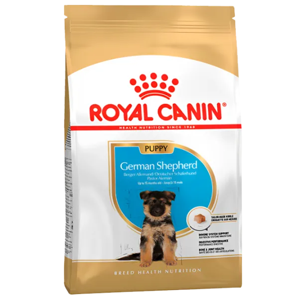 Hrană pentru câini uscată Royal Canin German Shepherd Puppy 27794-001 12 kg/ Pasăre photo 1