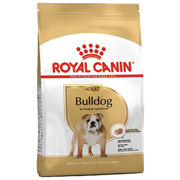 Корм для собак сухой Royal Canin Bulldog Adult 27791-001 12 кг/ Птица photo 1