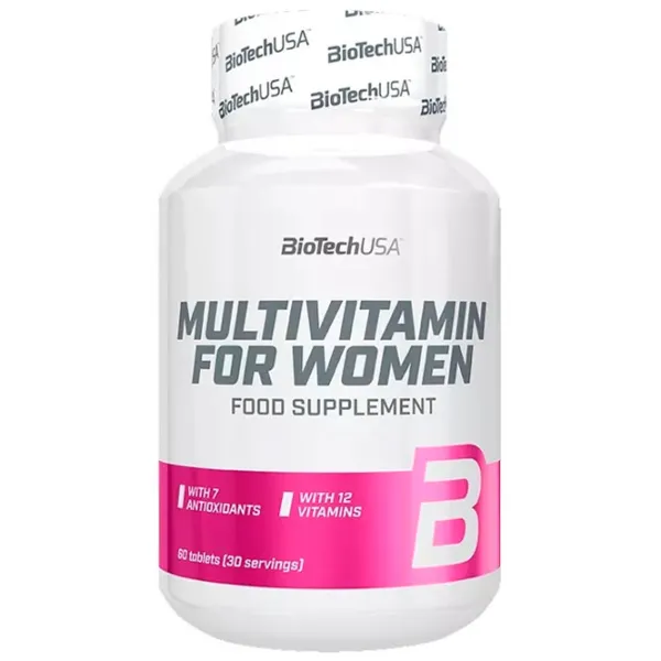 Vitamine și minerale BioTechUSA Multivitamin for Women (5999076228515) 60 capsule photo 1