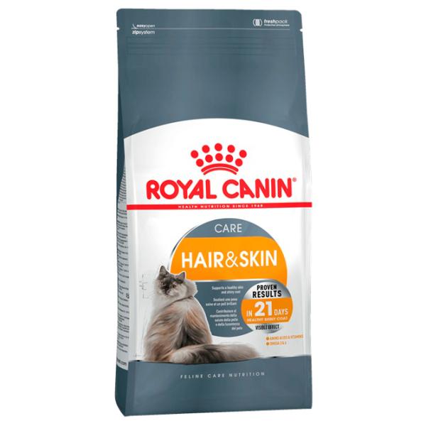 Hrană pentru pisici uscată Royal Canin Hair & Skin Care 27868-001 2 kg/ Găină photo 1