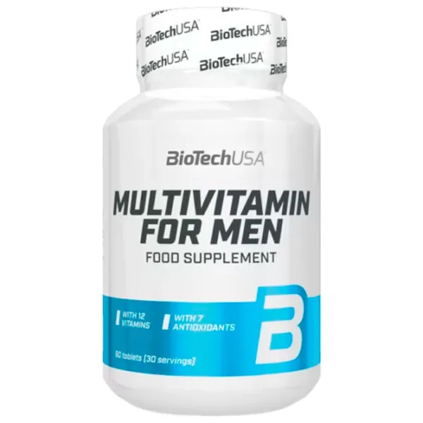Vitamine și minerale BioTechUSA Multivitamin for Men (5999076228508) 60 capsule photo 1