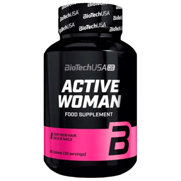 Vitamine BioTechUSA Active Women (5999076215713 ) 60 capsule photo 1 Vitamine BioTechUSA Active Women (5999076215713 ) 60 capsule photo 1