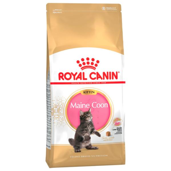 Hrană pentru pisici uscată Royal Canin Maine Coon Kitten 27874-001 2 kg/ Găină photo 1
