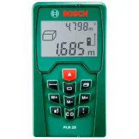 Telemetru Bosch PLR 25 Baterie