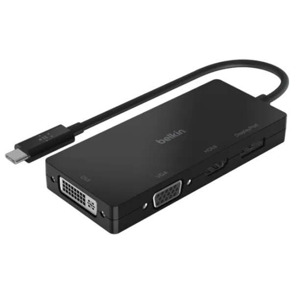 Адаптер Hub Belkin AVC003BTBK USB Type-C/ Черный photo 1