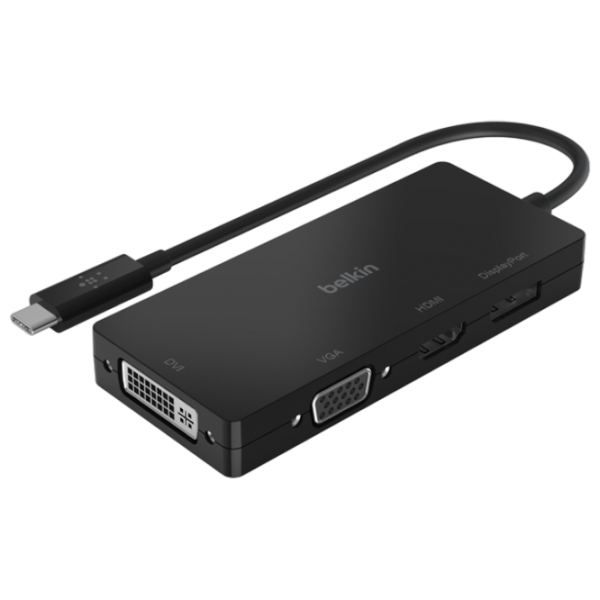 Адаптер Hub Belkin AVC003BTBK USB Type-C/ Черный photo 1