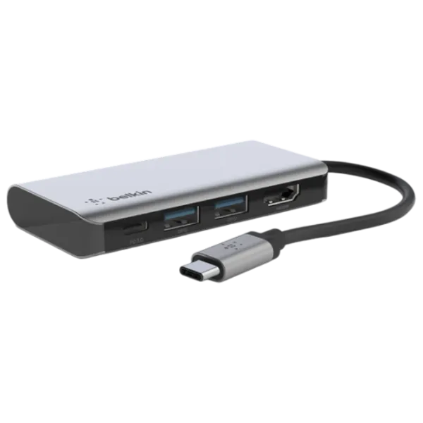 Adaptor Hub Belkin AVC006BTSGY USB Type-C/ Silver photo 1