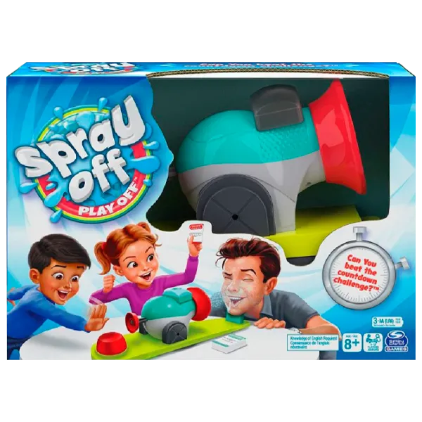 Настольная игра Spin Master Spray Off Play Off 8+/ Развитие photo 1