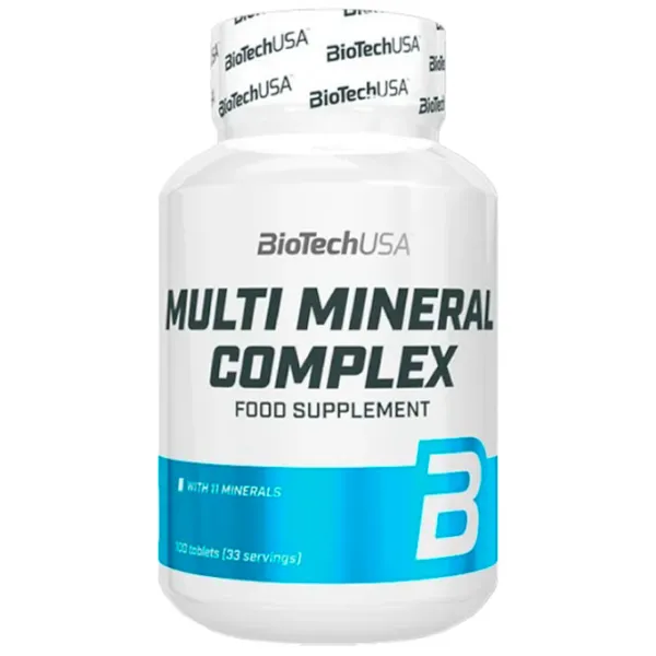 Vitamine și minerale BioTechUSA Multimineral Complex (5999076248223) 100 capsule photo 1