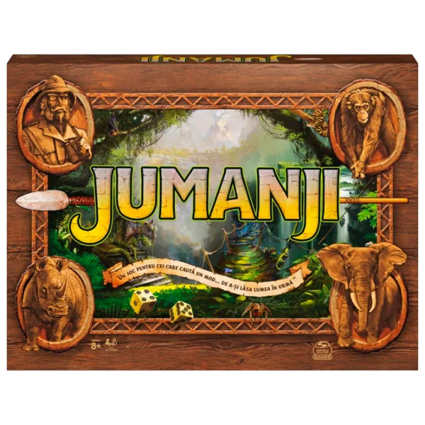 Настольная игра Spin Master Jumanji Refresh 8+/ Стратегия photo 1 Настольная игра Spin Master Jumanji Refresh 8+/ Стратегия photo 1
