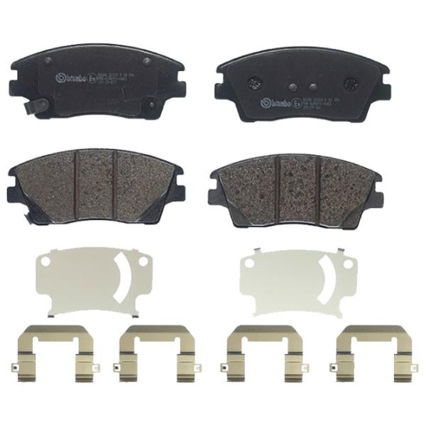 Тормозные колодки Brembo P 30 096 передние/ дисковые photo 1 Тормозные колодки Brembo P 30 096 передние/ дисковые photo 1