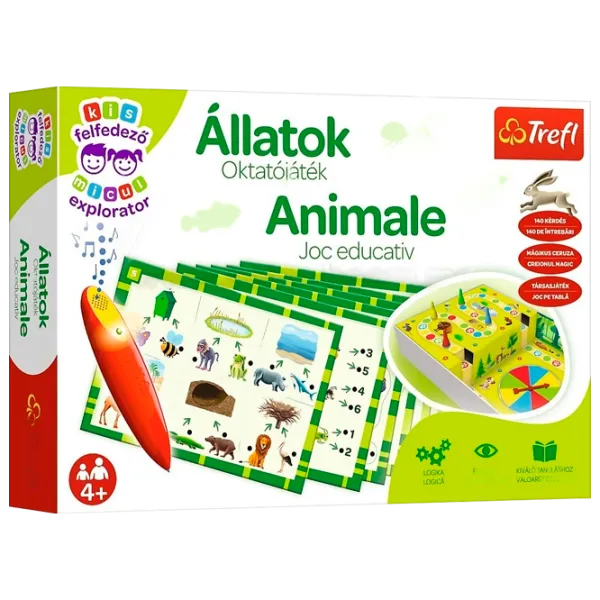 Настольная игра Trefl Animaks HU 4+/ Развитие photo 1