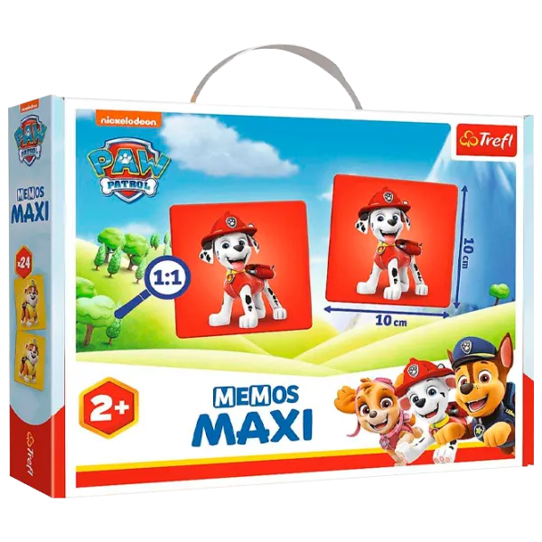 Настольная игра Trefl Memos Maxi Paw Patrol 2+/ Развитие photo 1
