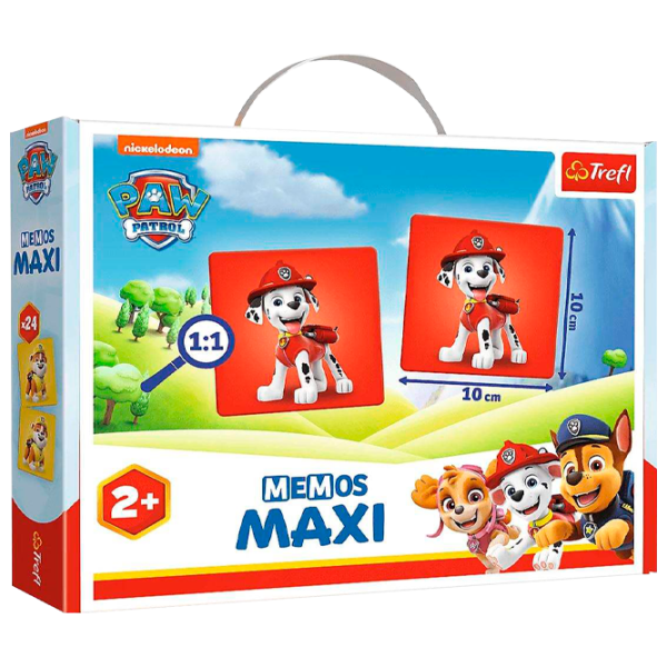 Настольная игра Trefl Memos Maxi Paw Patrol 2+/ Развитие photo 1