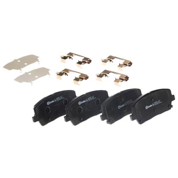 Plăcuțe de frână Brembo P 30 116 față/ disk photo 1 Plăcuțe de frână Brembo P 30 116 față/ disk photo 1