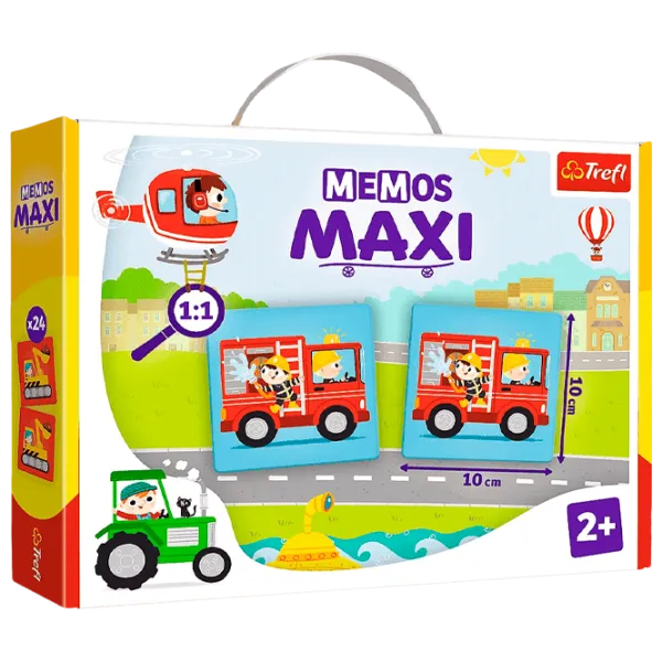 Настольная игра Trefl Maxi Vehicles 2+/ Развитие photo 1