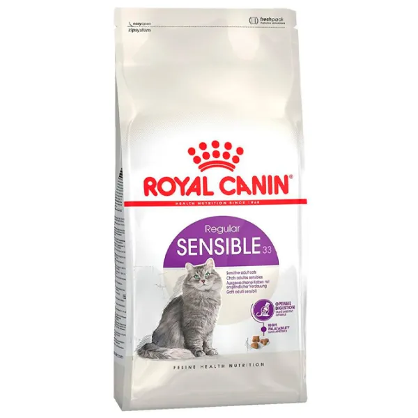Hrană pentru pisici uscată Royal Canin Sensible 33 27838-001 15 kg/ Găină photo 1