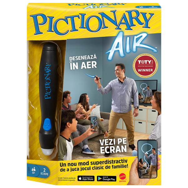 Joc de masă Mattel Pictionary Air 8+/ Dezvoltare photo 1 Joc de masă Mattel Pictionary Air 8+/ Dezvoltare photo 1