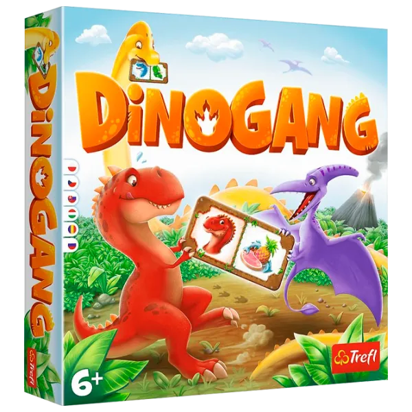 Настольная игра Trefl Dinogang 6+/ Стратегия photo 1 Настольная игра Trefl Dinogang 6+/ Стратегия photo 1