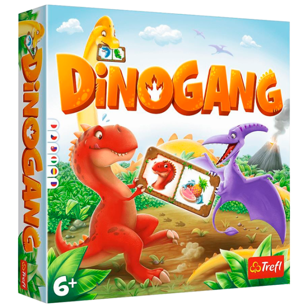 Настольная игра Trefl Dinogang 6+/ Стратегия photo 1 Настольная игра Trefl Dinogang 6+/ Стратегия photo 1