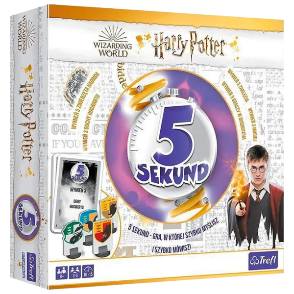 Настольная игра Trefl 5 Secunde Harry Potter 8+/ Развитие photo 1