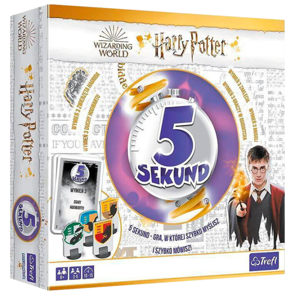 Настольная игра Trefl 5 Secunde Harry Potter 8+/ Развитие photo 1