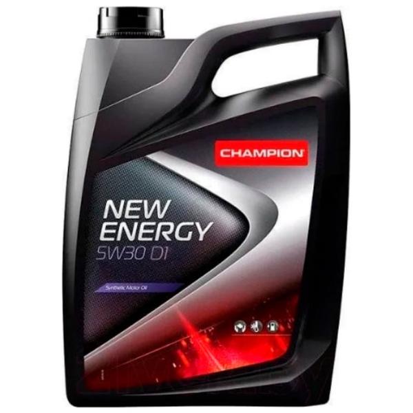 Моторное масло Champion NEW ENERGY 5W30 D1 5W-30 4 л синтетическое photo 1 Моторное масло Champion NEW ENERGY 5W30 D1 5W-30 4 л синтетическое photo 1