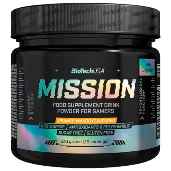 Energizant BioTechUSA Mission (5999076241859) 210 g photo 1 Energizant BioTechUSA Mission (5999076241859) 210 g photo 1