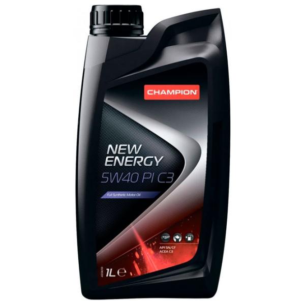Моторное масло Champion NEW ENERGY 5W40 PI C3 5W-40 1 л синтетическое photo 1