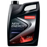 Моторное масло Champion NEW ENERGY 5W40 PI C3 5W-40 5 л синтетическое