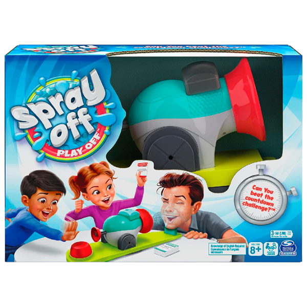 Настольная игра Spin Master Spray Off Challenge 8+/ Развитие photo 1