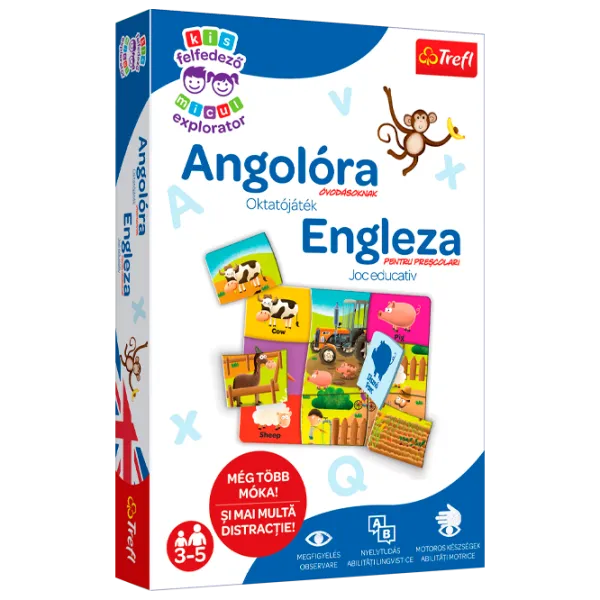 Настольная игра Trefl English 3+/ Развитие photo 1