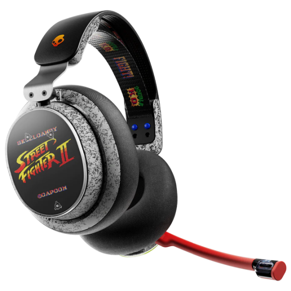 Наушники SkullCandy Street Fighter II Черный Белый Беспроводные/ Игровой photo 1