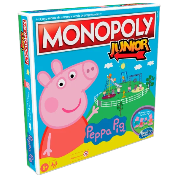 Настольная игра Mattel Junior Peppa Pig 5+/ Monopoly photo 1
