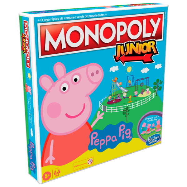 Настольная игра Mattel Junior Peppa Pig 5+/ Monopoly photo 1